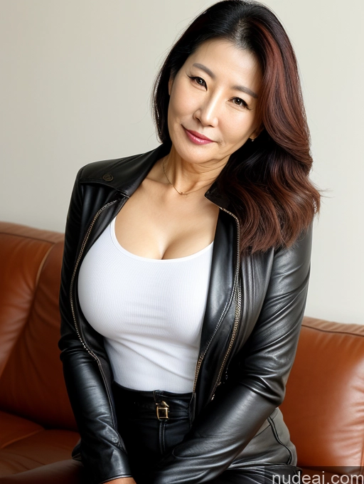 related ai porn images free for Milf Korean Leather