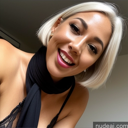 related ai porn images free for One Long Legs 30s Sexy Face Ahegao Laughing White Hair Bobcut Black Lingerie Model Transparent Partially Nude Perfect Boobs Hell Close-up View Scarf