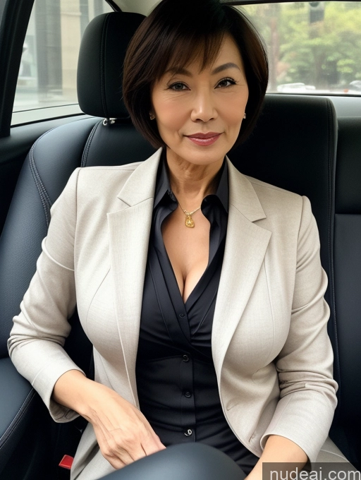 related ai porn images free for Milf Perfect Boobs Beautiful Perfect Body Short Hair 70s Chinese Car Bra Jacket Professor Stylish Suit Cleavage Detailed Sexy Face