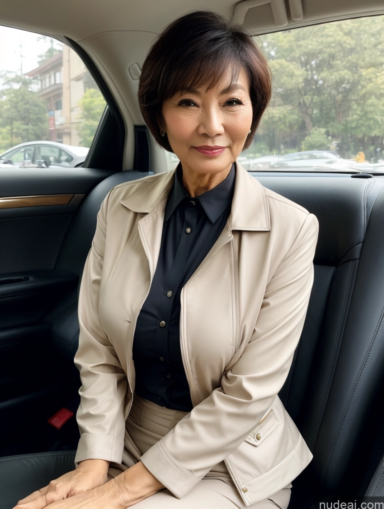 related ai porn images free for Milf Perfect Boobs Beautiful Perfect Body Short Hair 70s Chinese Car Bra Jacket Professor Stylish Suit Cleavage Detailed Sexy Face