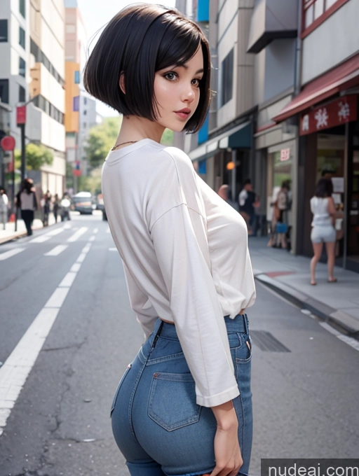 related ai porn images free for Milf Small Tits Big Ass Short Short Hair Japanese Casual Thick