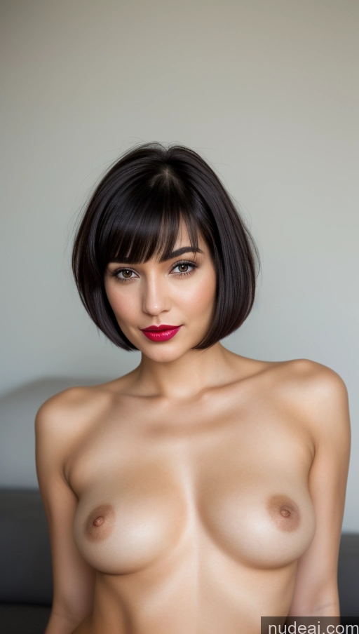 related ai porn images free for Woman One Beautiful Lipstick Black Hair Short Hair Close-up View Detailed Small Tits 30s