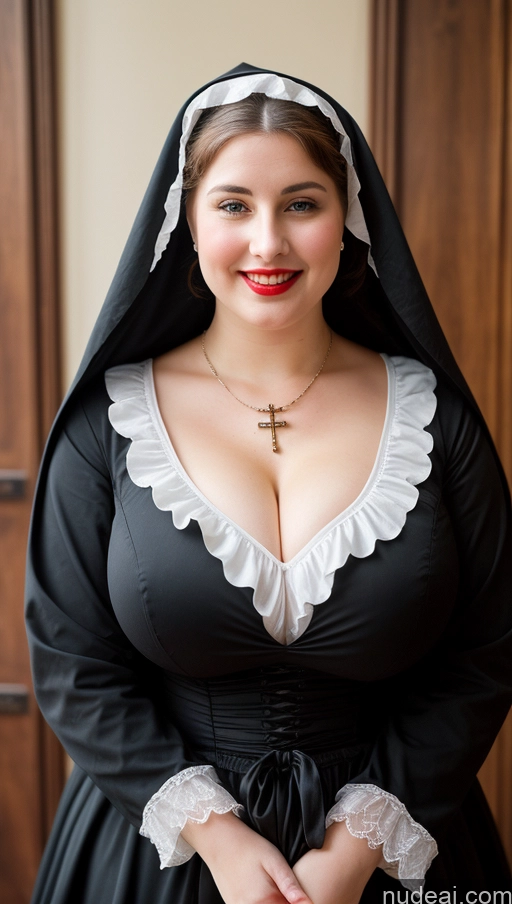 related ai porn images free for Victorian Nun Medieval Huge Boobs Thick Big Hips Beautiful Fairer Skin 20s Cleavage Dark Fantasy Jewelry Shocked Lipstick Happy