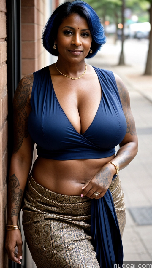 related ai porn images free for Milf Huge Boobs Beautiful Tattoos Muscular Big Ass Big Hips Tall Dark Skin Cleavage Street Blouse Sari Film Photo Straight Black Thick Blue Hair Close-up View