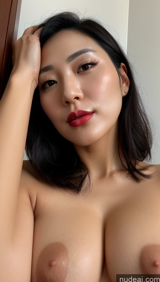 related ai porn images free for Woman One Beautiful Lipstick 30s Black Hair Close-up View Detailed Perfect Boobs Korean