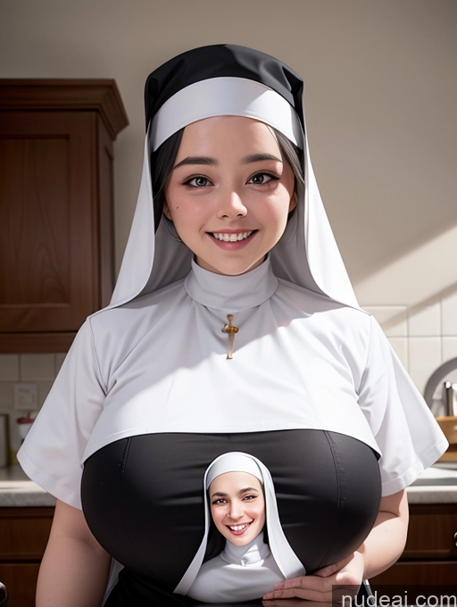 related ai porn images free for Nun 18 Happy Huge Boobs Fat Kitchen