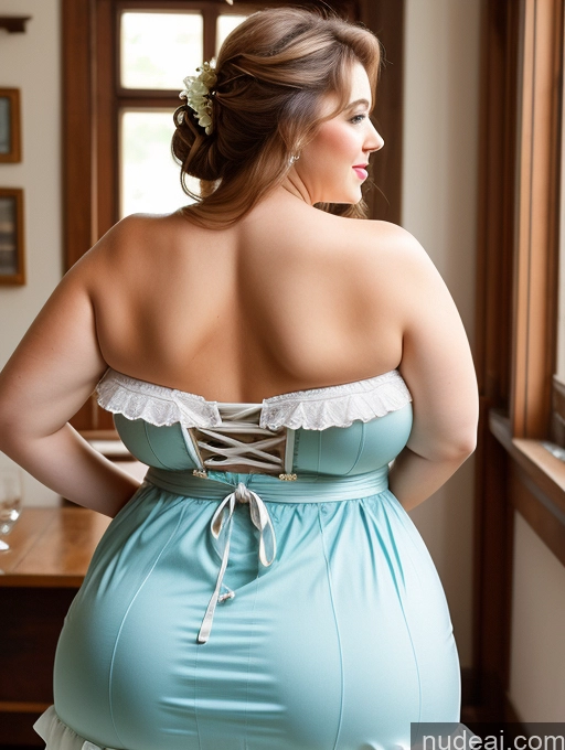 related ai porn images free for Model Busty Huge Boobs Big Ass Thick Chubby Fat Big Hips Back View Dirndl