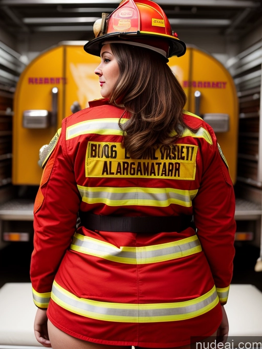 related ai porn images free for Model Busty Huge Boobs Big Ass Thick Chubby Fat Big Hips Back View Firefighter