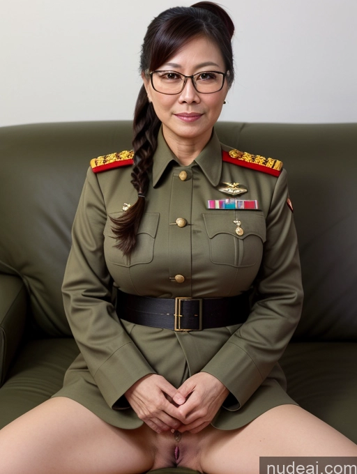 related ai porn images free for Busty Small Tits Glasses Pubic Hair 40s Pigtails Chinese Military Spreading Legs Milf