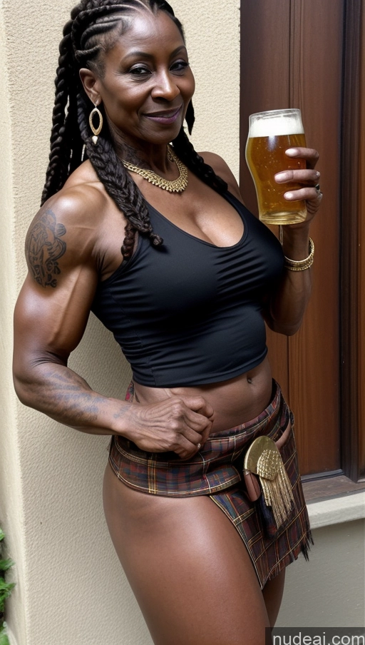 related ai porn images free for Milf Muscular Abs Thick Tattoos Dark Skin African 80s Kilt Roman Braided Big Hips Beer Wine