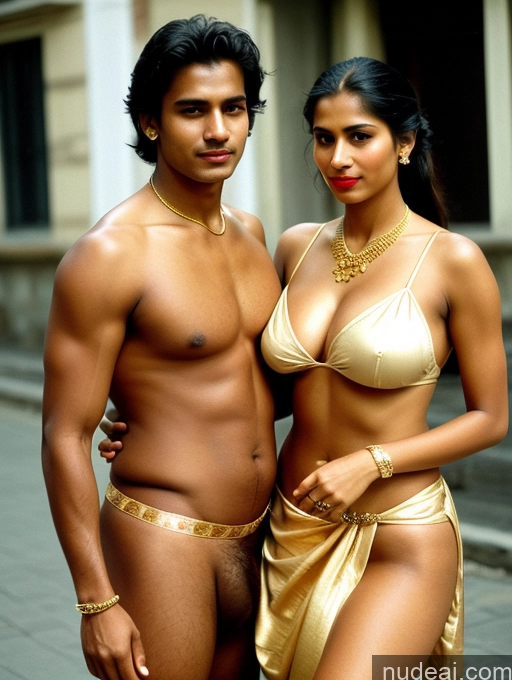 related ai porn images free for Woman + Man Two Beautiful Lipstick Perfect Body Huge Boobs Tanned Skin 18 Sad Black Hair Ponytail Indian Film Photo Street Close-up View Spreading Legs Nude Sari Traditional Partially Nude Gold Jewelry Bright Lighting Detailed