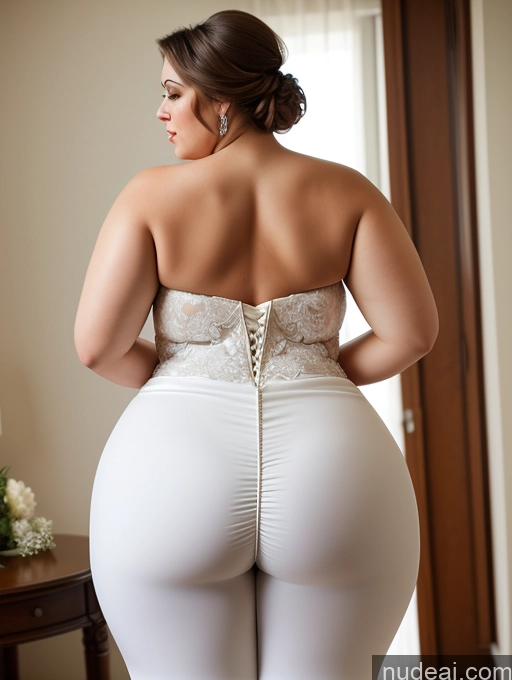 related ai porn images free for Woman Busty Huge Boobs Big Ass Thick Chubby Fat Big Hips Back View Bending Over Wedding