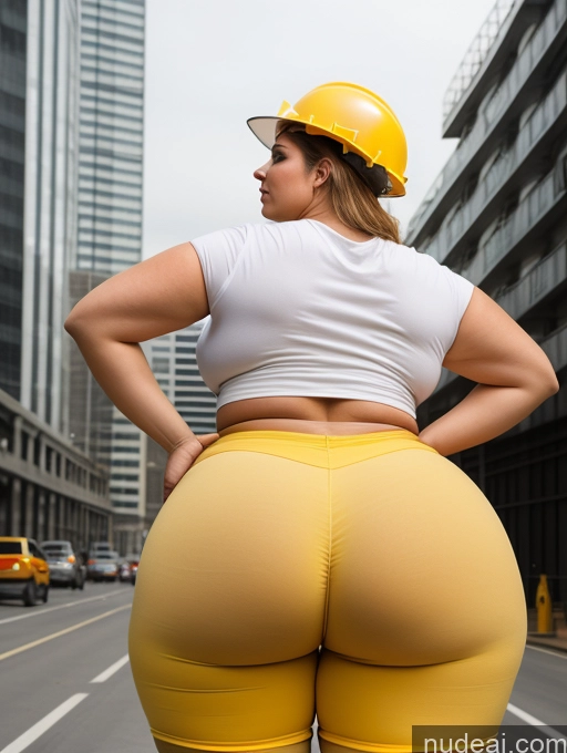 related ai porn images free for Woman Busty Huge Boobs Big Ass Thick Chubby Fat Big Hips Back View Bending Over Construction Worker