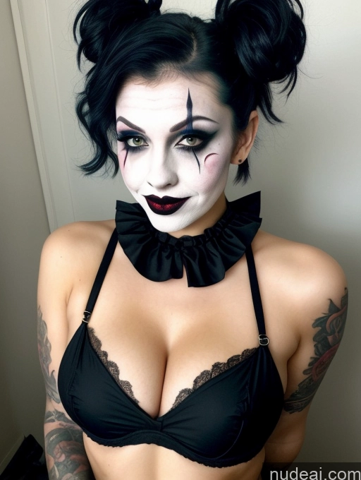 Pubic Hair Pixie Goth FnkRedmAF No Panties? Perfect Boobs Clown