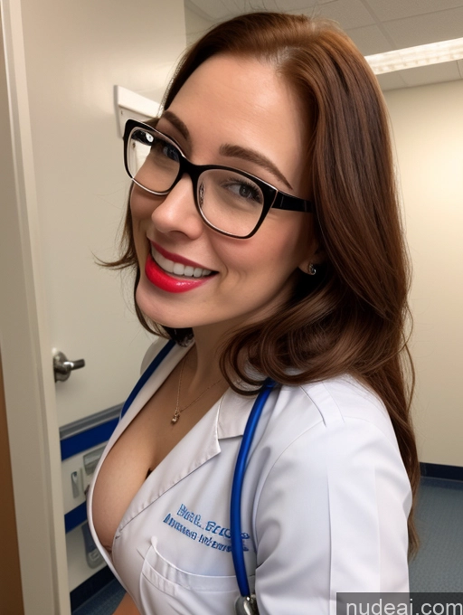 related ai porn images free for Woman One Fairer Skin Perfect Body Short Lipstick Beautiful Perfect Boobs Glasses 30s Happy Ginger Long Hair Latina Hospital Front View Blowjob Nurse Lab Coat Diamond Jewelry