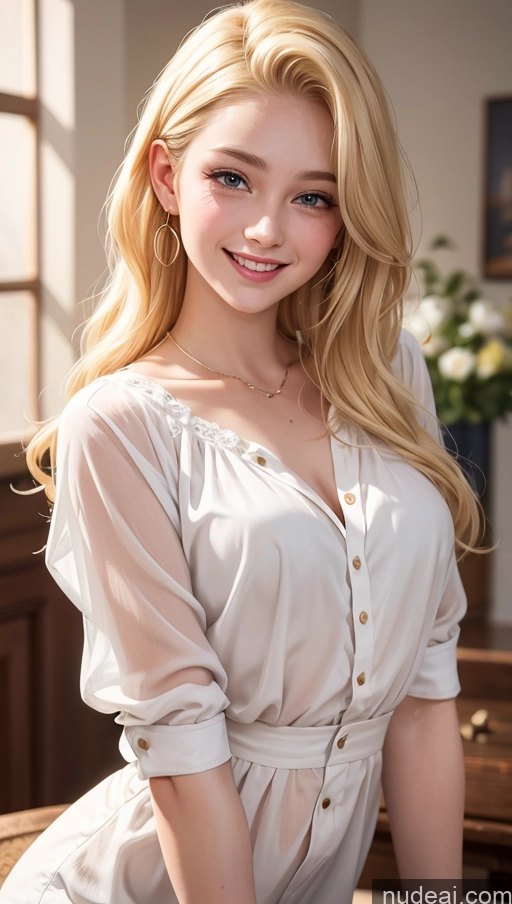 related ai porn images free for 18 Happy Blonde Slicked Blouse