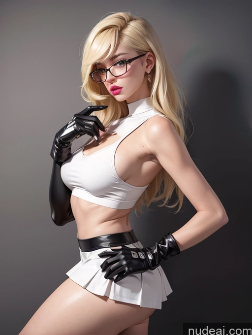 related ai porn images free for Beautiful Perfect Boobs Big Hips Long Legs Tall Seductive Perfect Body Bangs Pouting Lips Big Ass Blonde Glasses Model High Socks Gloves Long Skirt Crop Top