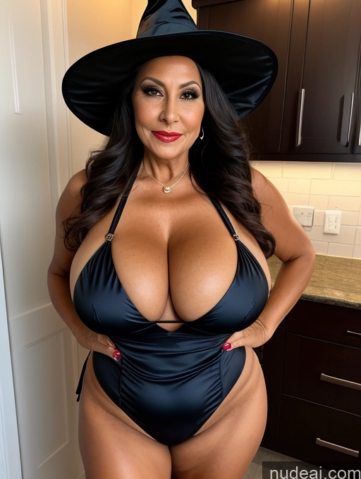 related ai porn images free for Milf One Busty Huge Boobs Thick Tanned Skin Front View Microkini Thong 70s Brazilian Vampire Halloween Witch Flight Attendant