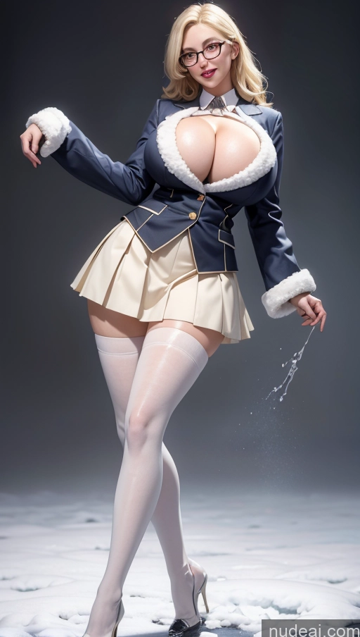 related ai porn images free for Woman Busty Huge Boobs Beautiful Glasses Skinny Big Hips Long Legs Tall Happy Blonde Straight German Snow Cumshot High Heels School Uniform, Cleavage Cutout, Clothing Cutout, Pleated Skirt, Thighhighs Full Frontal