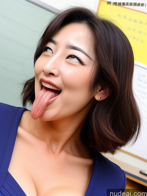 related ai porn images free for Woman Korean Ahegao (smile) Ahegao Sexy Face 40s Front View Teacher