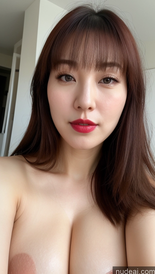 related ai porn images free for Woman One 30s Korean Lipstick Perfect Boobs Beautiful Thick Fairer Skin Close-up View Bangs