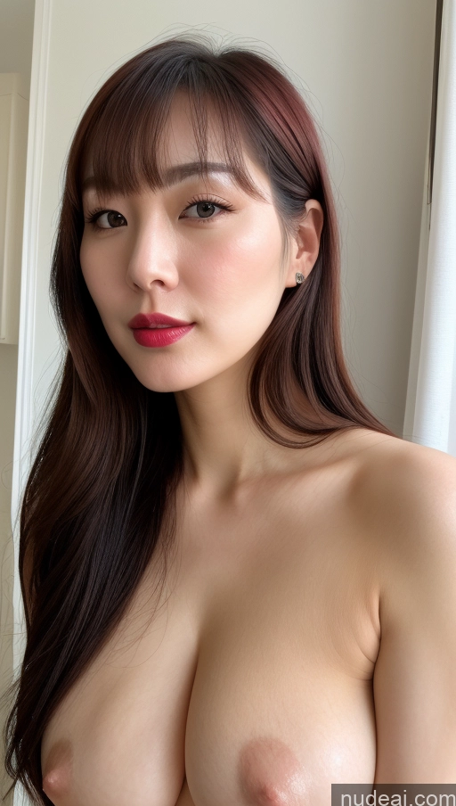 related ai porn images free for Woman One 30s Korean Lipstick Perfect Boobs Beautiful Thick Fairer Skin Close-up View Bangs