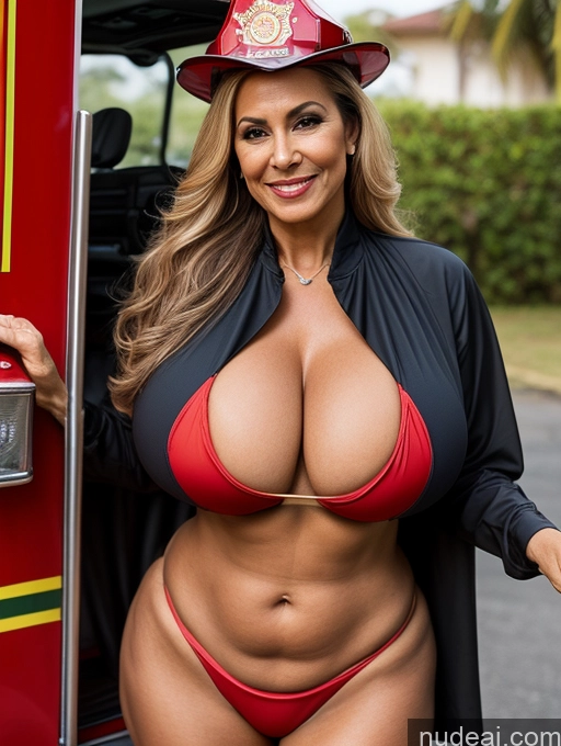 related ai porn images free for Milf One Busty Huge Boobs Thick Tanned Skin Brazilian Front View Microkini Thong Vampire 70s Firefighter