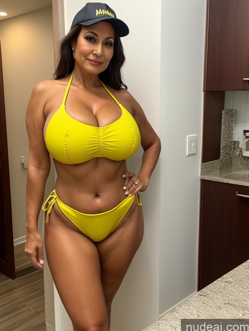 related ai porn images free for Milf One Busty Huge Boobs Thick Tanned Skin 60s Brazilian Front View Microkini Thong Vampire Construction Worker Maid