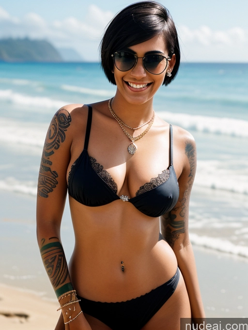 related ai porn images free for Model Perfect Boobs Sunglasses Tattoos Big Ass 18 Laughing Black Hair Bobcut Brazilian Front View Jewelry Beach Bikini