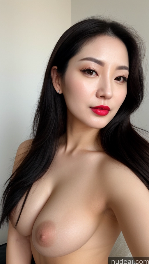 related ai porn images free for Woman One Perfect Boobs Beautiful Lipstick Thick Fairer Skin 30s Black Hair Slicked Korean Close-up View Detailed