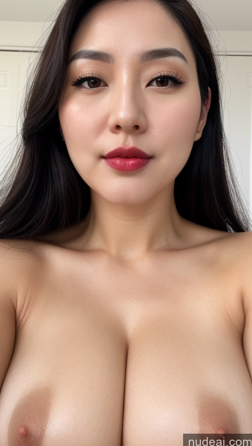 related ai porn images free for Woman One Perfect Boobs Beautiful Lipstick Thick Fairer Skin 30s Black Hair Slicked Korean Close-up View Detailed