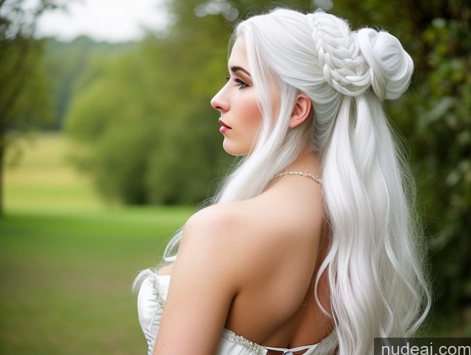 related ai porn images free for Woman One Sexy Face White Hair Russian Victorian Detailed Long Hair Back View 18