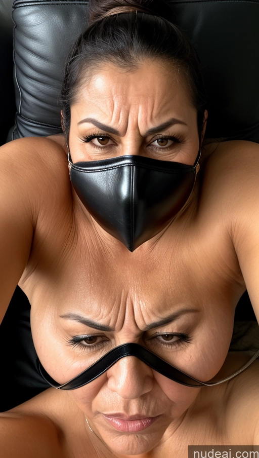 related ai porn images free for Milf One Huge Boobs Glasses Pubic Hair 70s Angry Black Hair Ponytail Arabic Boots Dominatrix Leather Face Mask Close-up View On Back