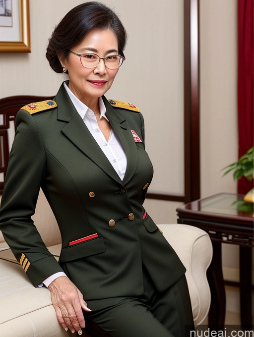 related ai porn images free for Woman Busty Small Tits Glasses Pubic Hair Fairer Skin 70s Chinese Cleavage Military Suit