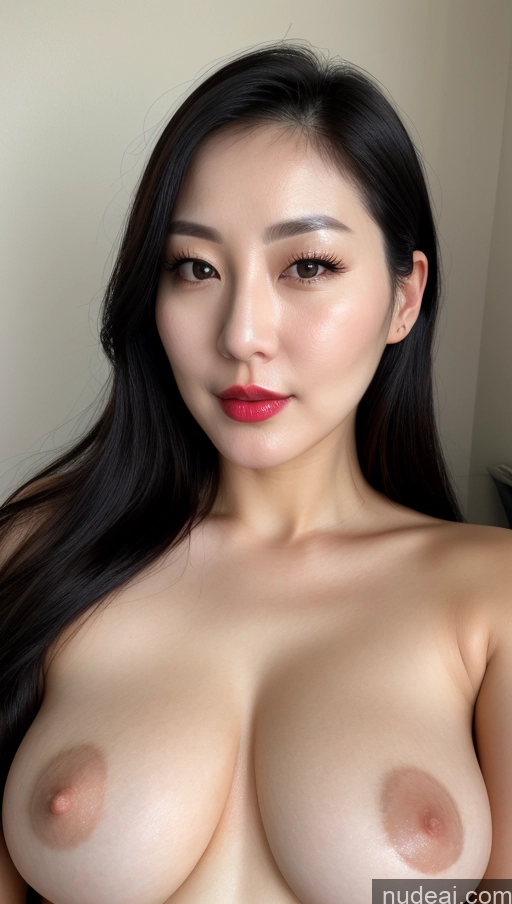 related ai porn images free for Woman One Perfect Boobs Beautiful Lipstick Thick Fairer Skin 30s Black Hair Slicked Korean Close-up View Detailed