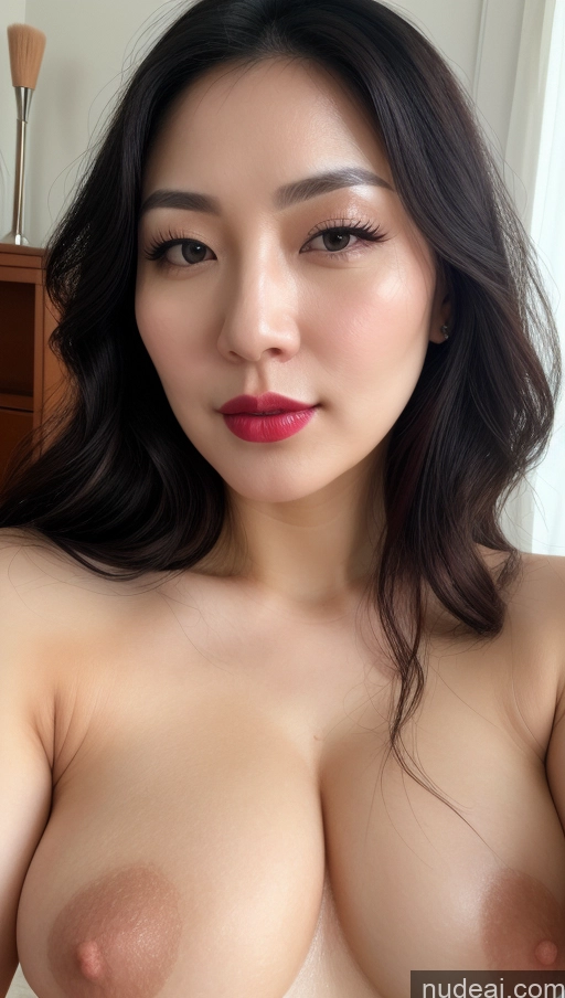 related ai porn images free for Woman One Perfect Boobs Beautiful Lipstick Thick Fairer Skin 30s Black Hair Slicked Korean Close-up View Detailed