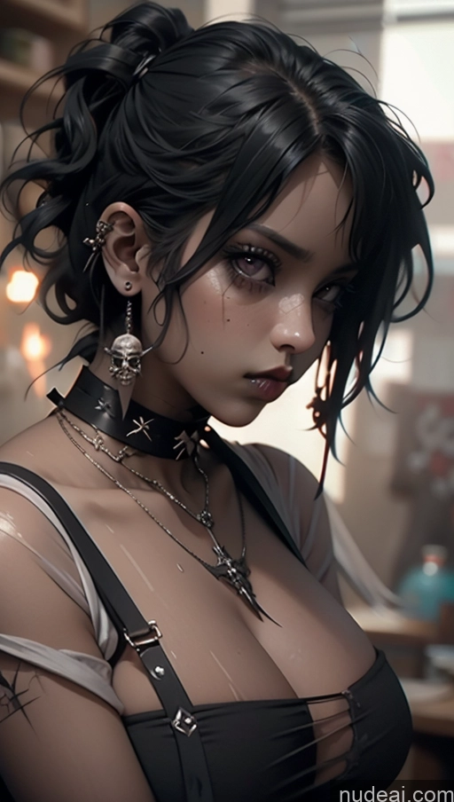 related ai porn images free for Milf Lipstick Tanned Skin Serious Close-up View Choker Jewelry Pearl Jewelry Khorne Naked Bandage Wet T-Shirt Bobcut Huge Boobs Grumpy Style Dark Skin Gothic Punk Girl Suspender Belt