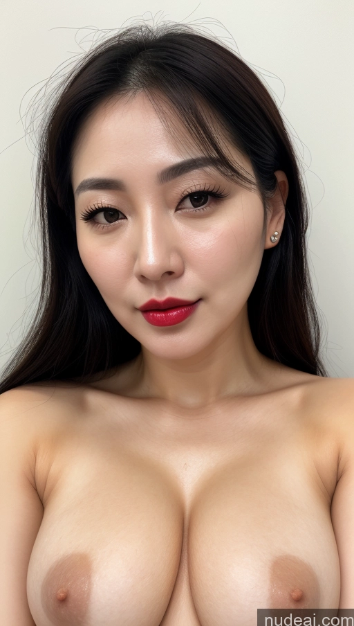 related ai porn images free for Woman One Perfect Boobs Beautiful Lipstick Thick Fairer Skin 30s Black Hair Slicked Korean Close-up View Detailed