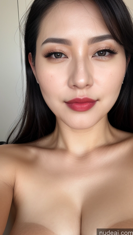 related ai porn images free for Woman One Perfect Boobs Beautiful Lipstick Thick 30s Black Hair Slicked Korean Close-up View Fairer Skin Detailed