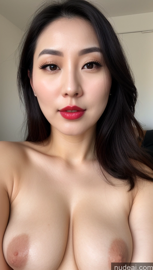 related ai porn images free for Woman One Perfect Boobs Beautiful Lipstick Thick Fairer Skin 30s Black Hair Slicked Korean Close-up View Detailed