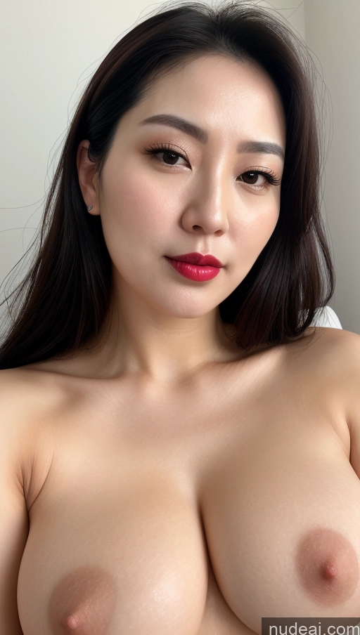 related ai porn images free for Woman One Perfect Boobs Beautiful Lipstick Thick Fairer Skin 30s Black Hair Slicked Korean Close-up View Detailed