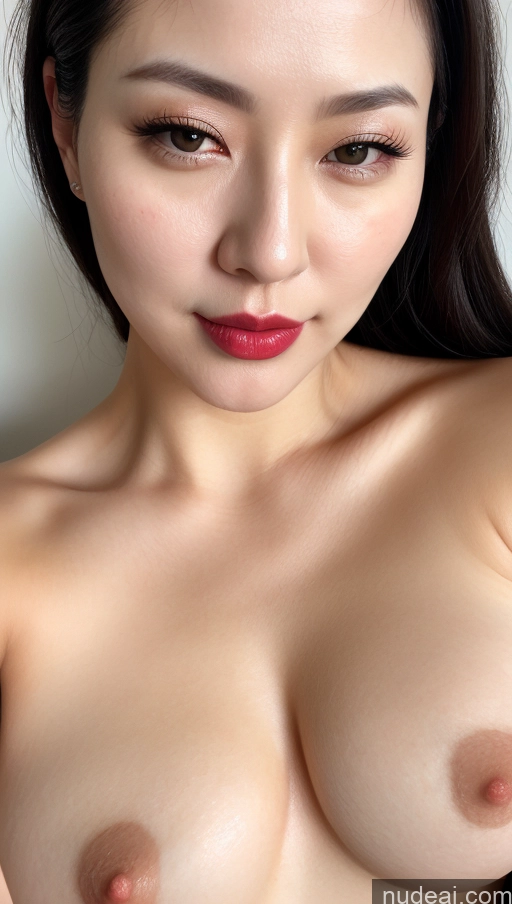 related ai porn images free for Woman One Perfect Boobs Beautiful Lipstick Thick Fairer Skin 30s Black Hair Slicked Korean Close-up View Detailed