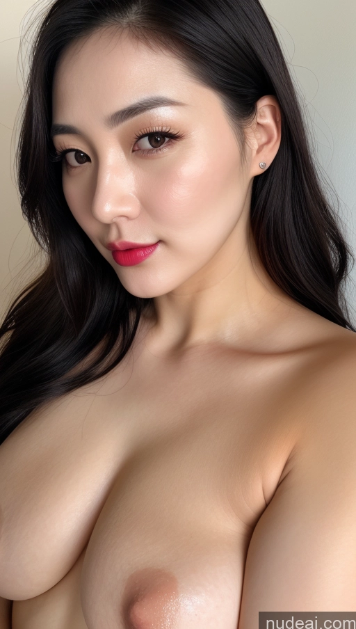 related ai porn images free for Woman One Perfect Boobs Beautiful Lipstick Thick Fairer Skin 30s Black Hair Slicked Korean Close-up View Detailed