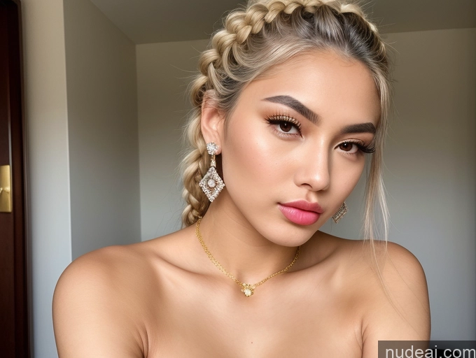 ai nude image of araffed woman with a braided up hairs and a necklace pics of Diamond Jewelry Gold Jewelry Busty Perfect Boobs Beautiful Perfect Body Small Ass Abs Tall 18 Pouting Lips White Hair Braided Japanese Nude Miss Universe Model Handsome Man Penis Excessive Pubic Hair