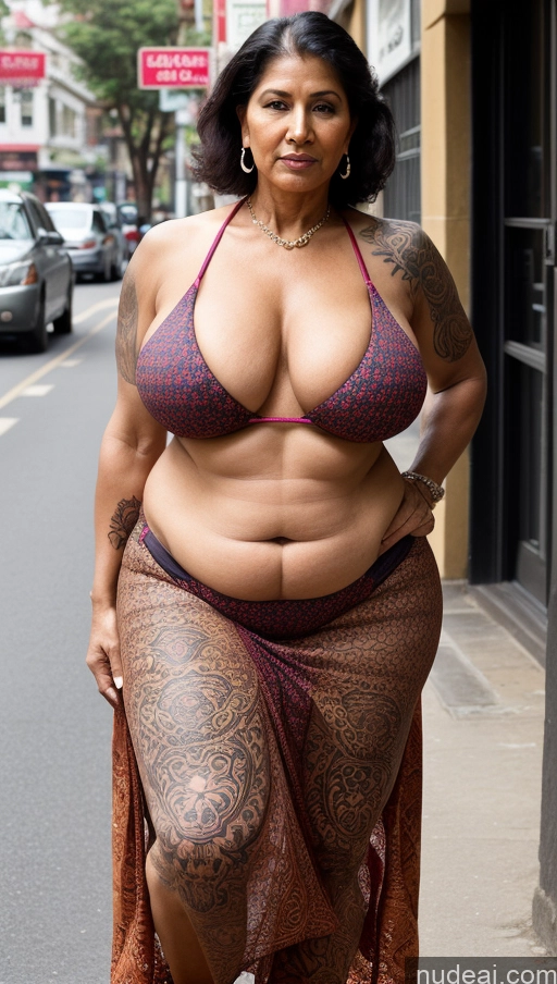 related ai porn images free for Milf Huge Boobs Beautiful Tattoos Muscular Big Ass Fat Big Hips Tall Dark Skin 80s Seductive Ginger Indian Street Close-up View T-pose Bikini Long Skirt Detailed Sexy Face Illustration Thick Straight