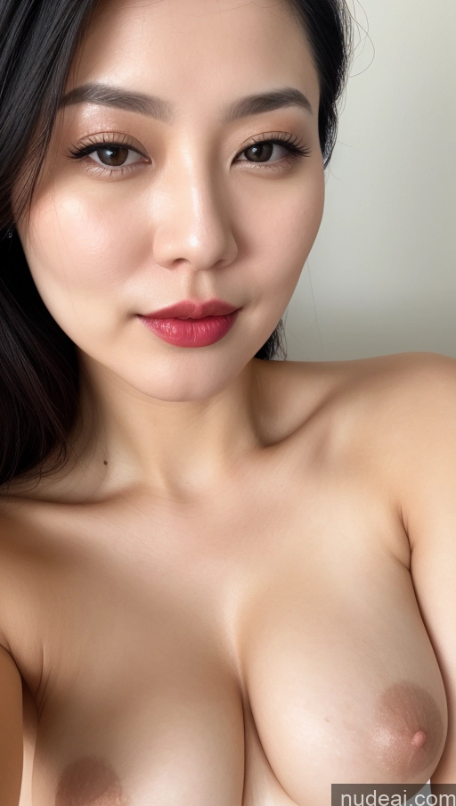 related ai porn images free for Woman One Perfect Boobs Beautiful Lipstick Thick Fairer Skin 30s Black Hair Slicked Korean Close-up View Detailed