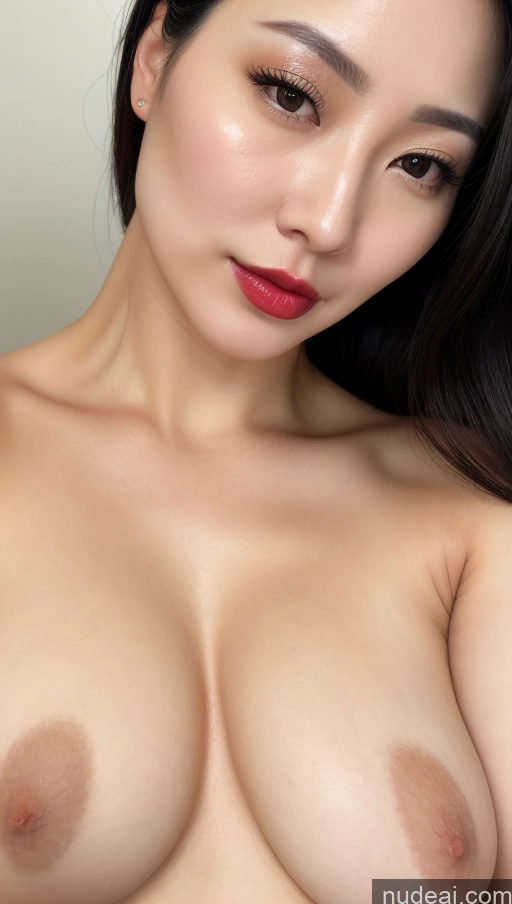 related ai porn images free for Woman One Perfect Boobs Beautiful Lipstick Thick Fairer Skin 30s Black Hair Slicked Korean Close-up View Detailed