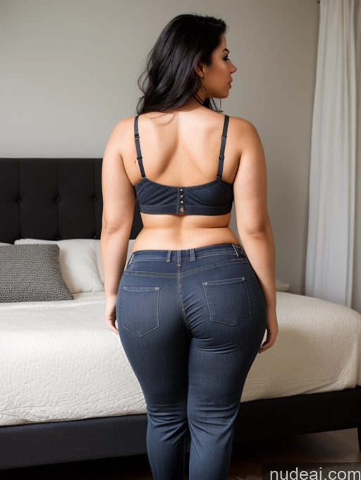 related ai porn images free for Woman + Man Two Perfect Boobs Beautiful Big Ass Chubby Long Legs Long Hair 30s Seductive Black Hair Front View Crop Top Jeans Pajamas Stylish Cleavage Dark Lighting Simple Sexy Face Indian Bedroom Ass Grab From Behind