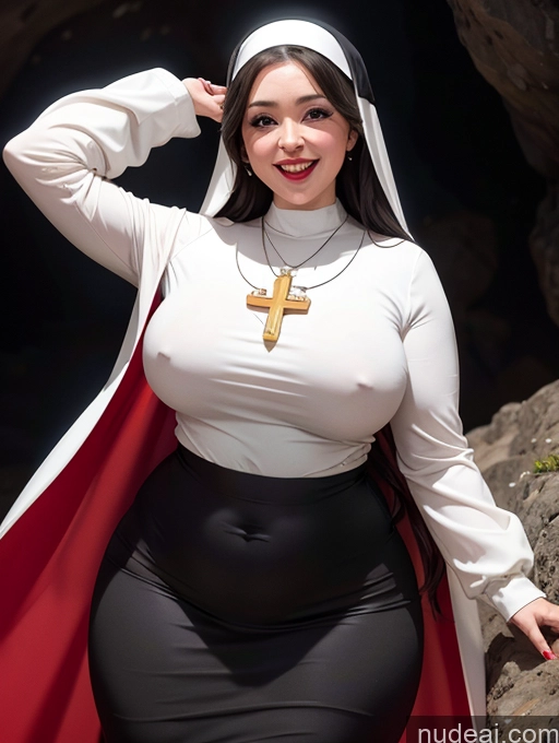 related ai porn images free for Cosplay Cave Milf Fat Happy Big Hips Nun