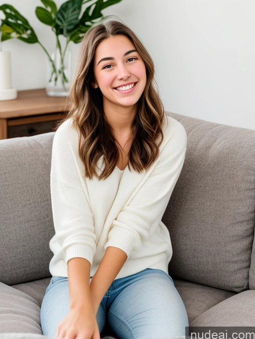 related ai porn images free for 18 Happy White Casual Couch